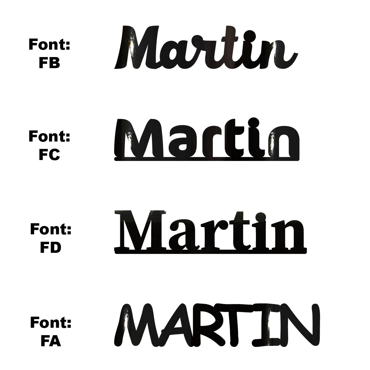 Custom-Fetti Boy - MARTIN Black