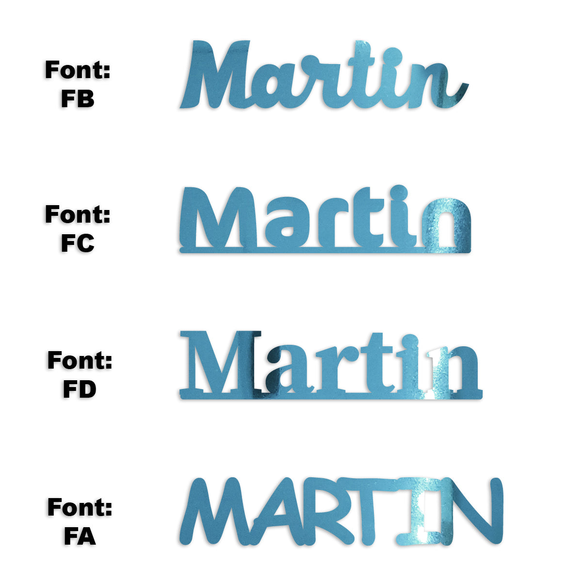 Custom-Fetti Boy - MARTIN Blue Sky