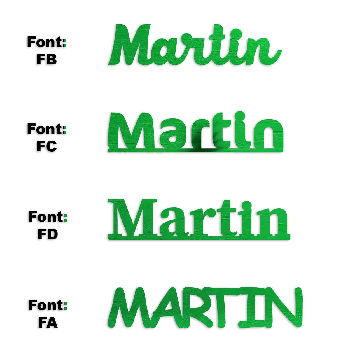 Custom-Fetti Boy - MARTIN Green