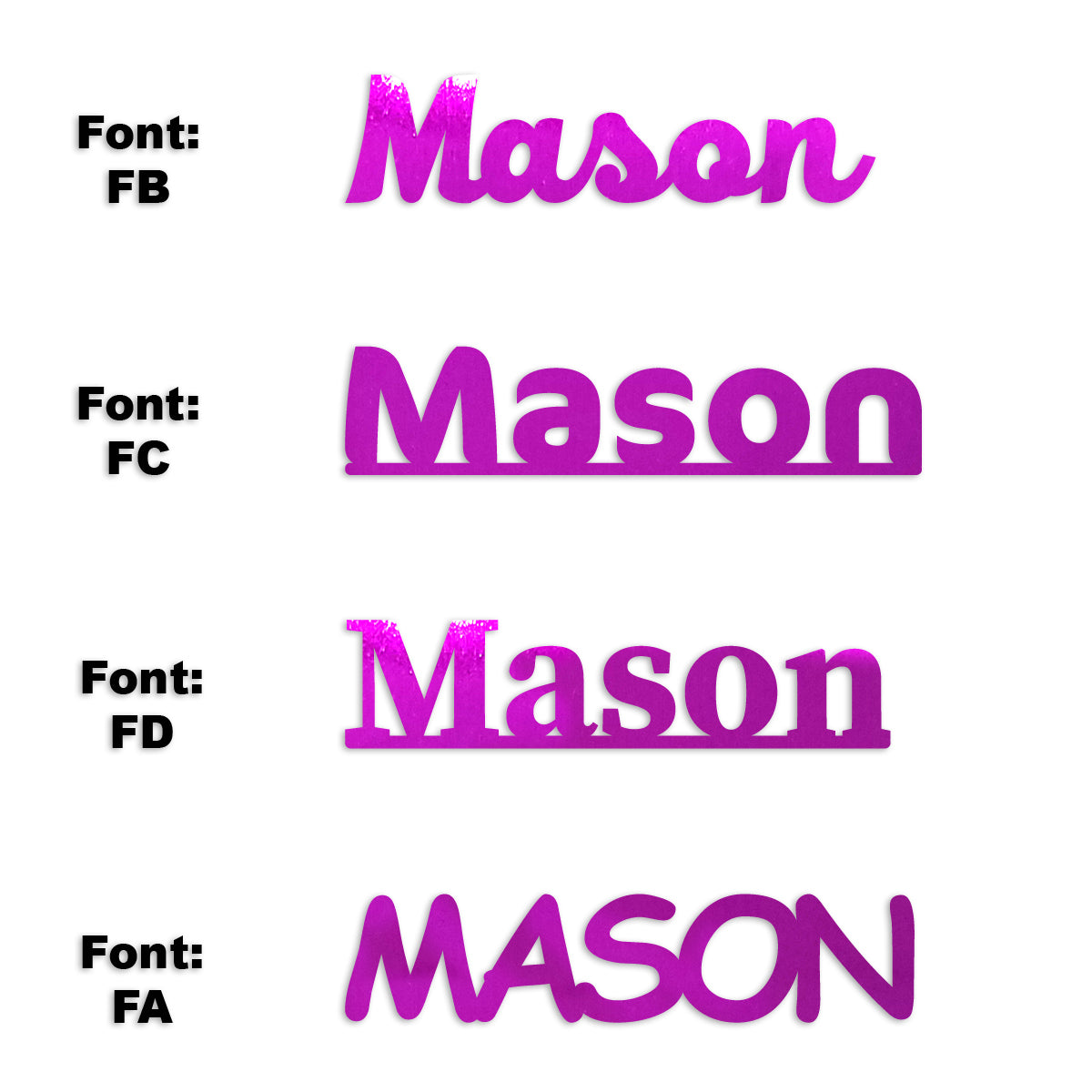 Custom-Fetti Boy - MASON Fuchsia