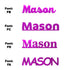 Custom-Fetti Boy - MASON Fuchsia