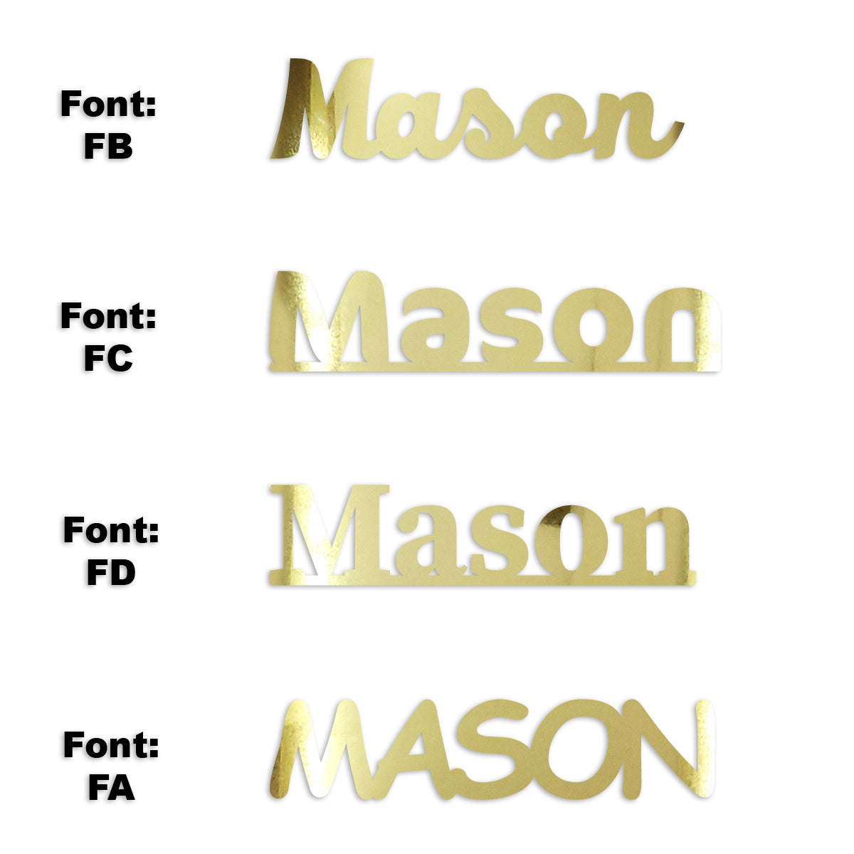 Custom-Fetti Boy - MASON Gold