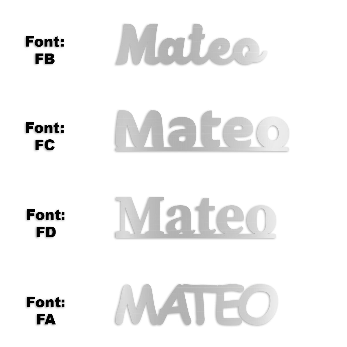 Custom-Fetti Boy - MATEO Silver