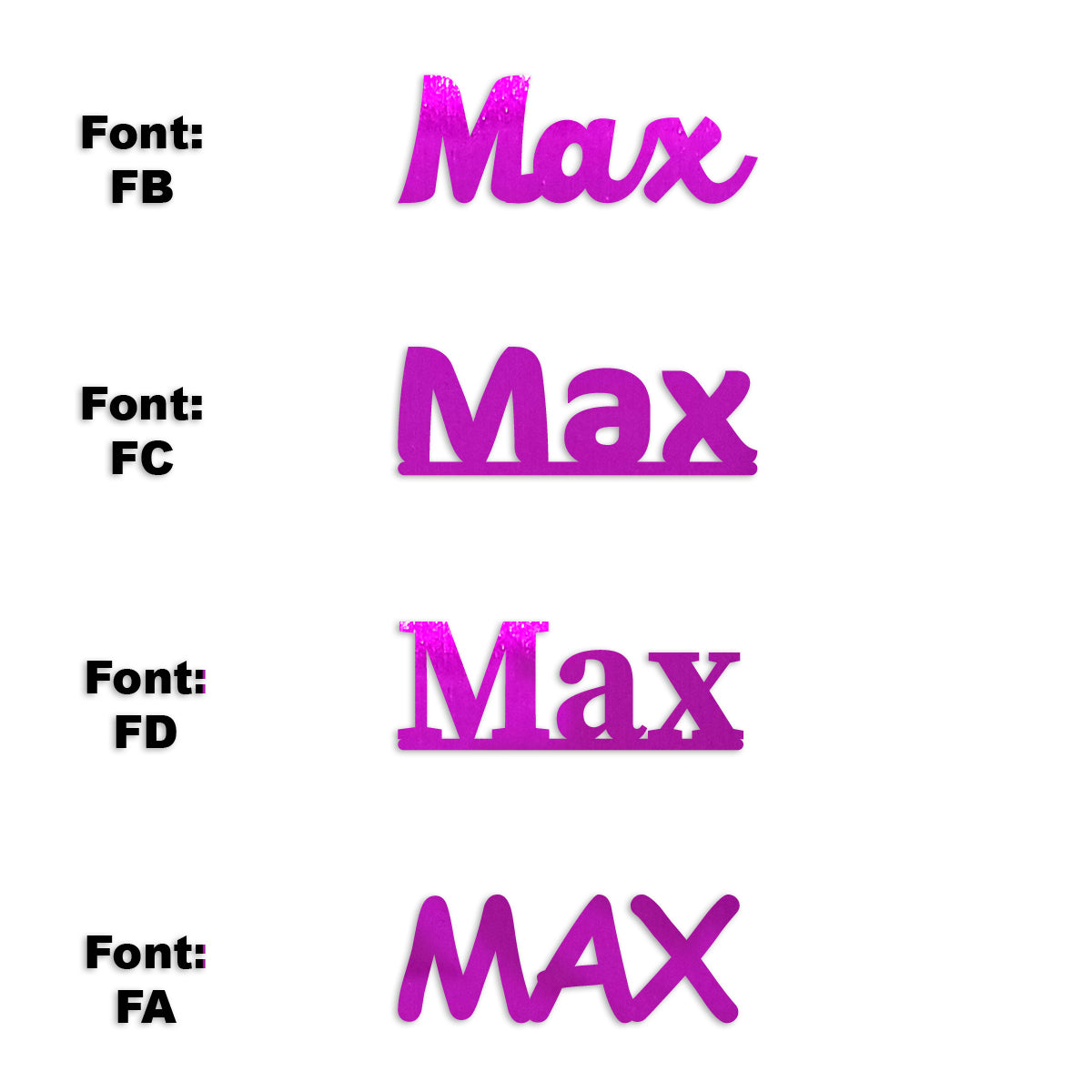 Custom-Fetti Boy - MAX Fuchsia