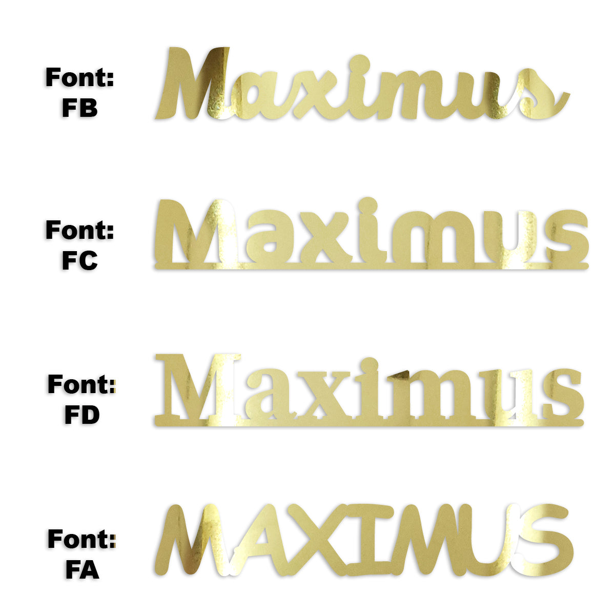 Custom-Fetti Boy - MAXIMUS Gold