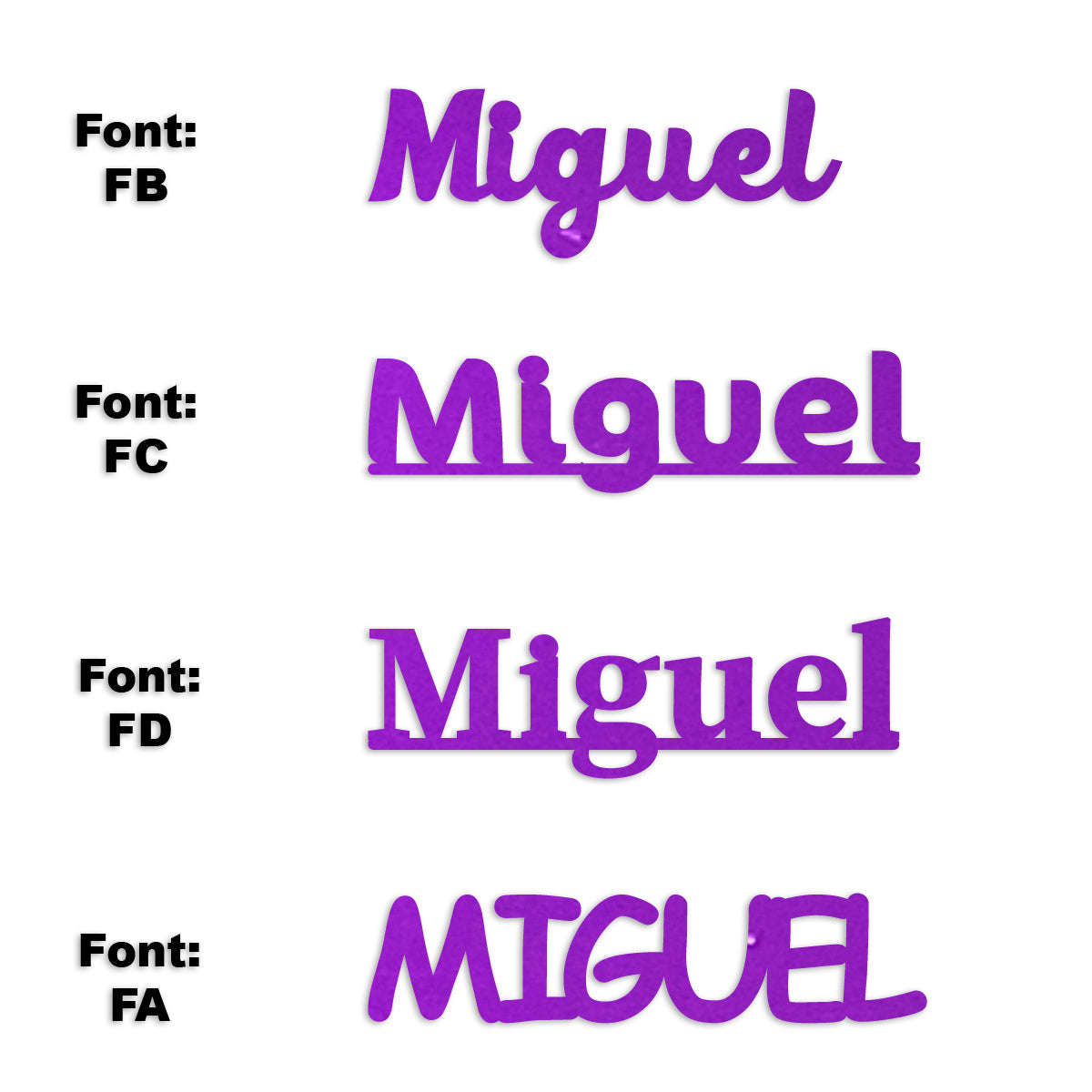 Custom-Fetti Boy - MIGUEL Purple