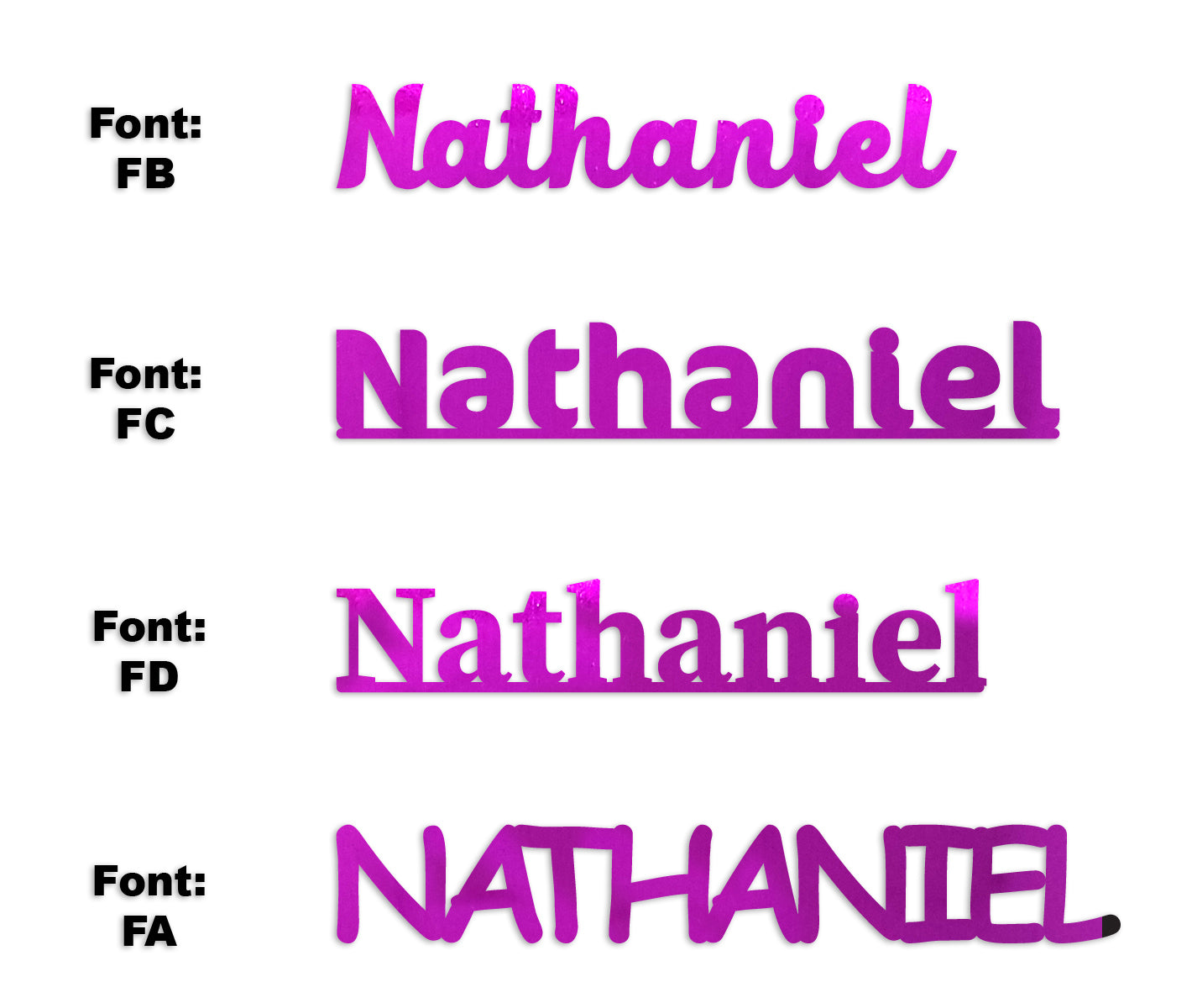 Custom-Fetti Boy - NATHANIEL Fuchsia