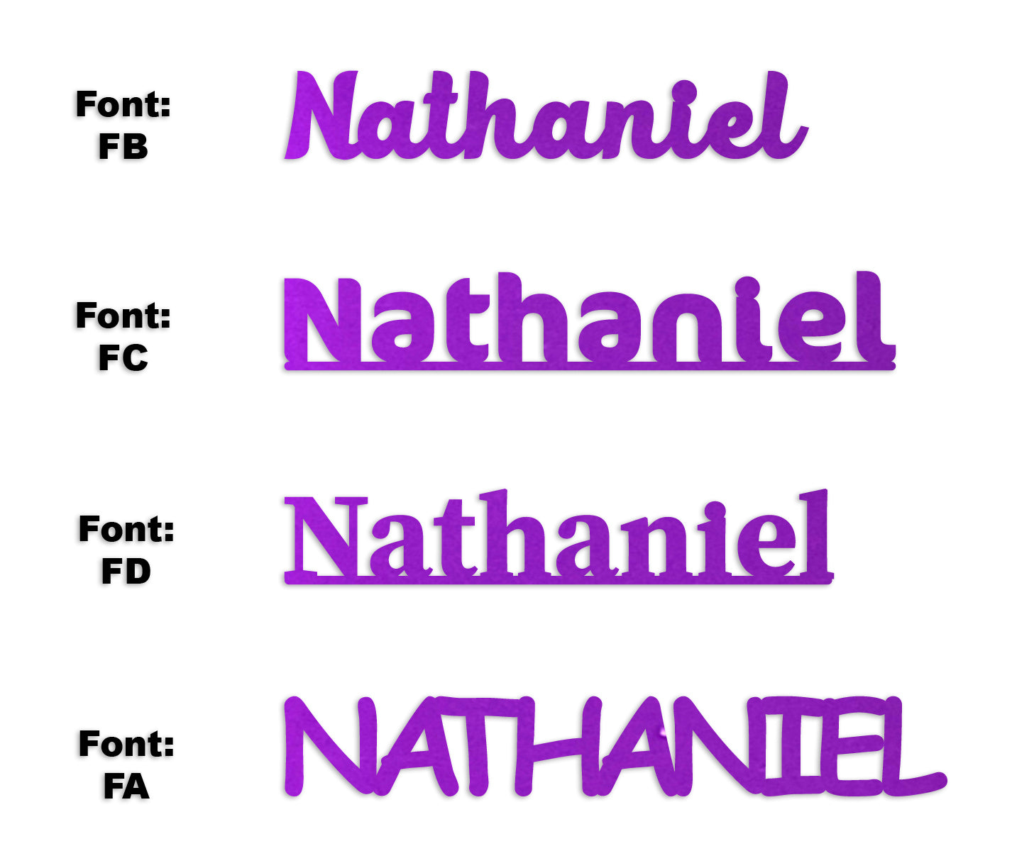 Custom-Fetti Boy - NATHANIEL Purple