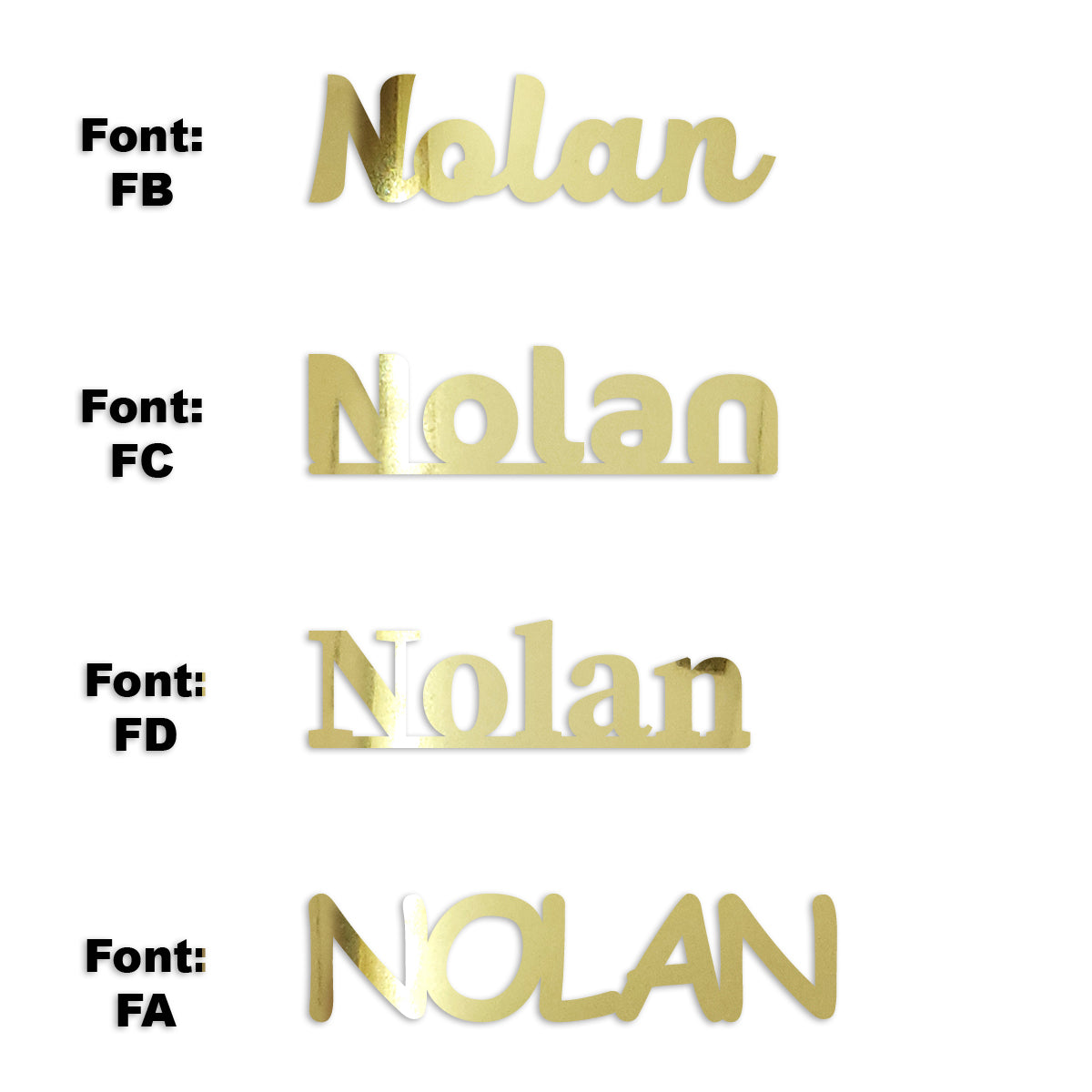 Custom-Fetti Boy - NOLAN Gold