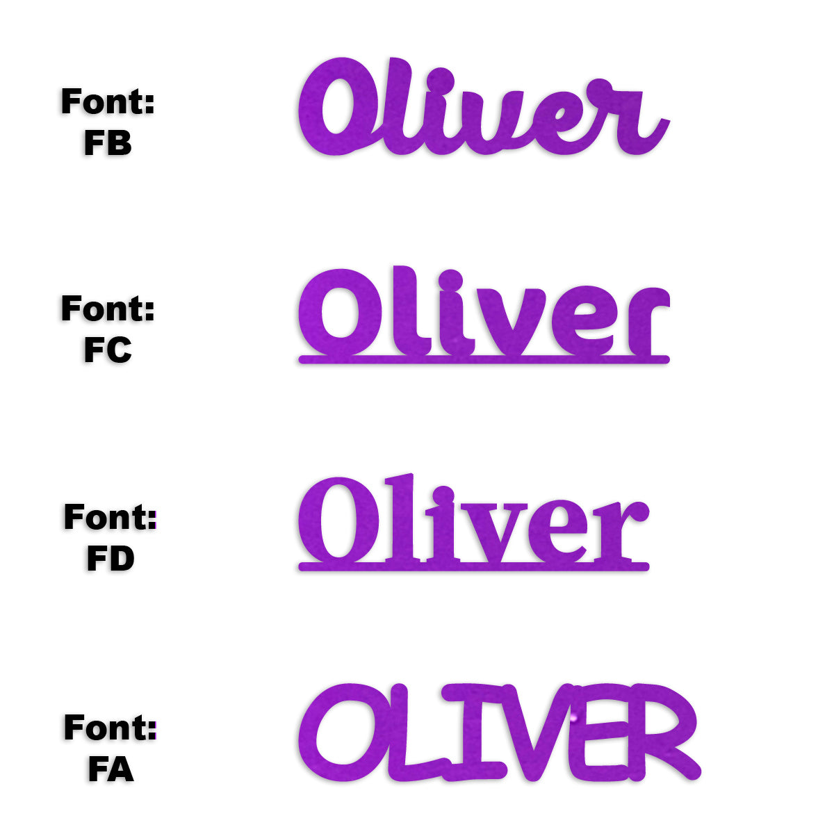 Custom-Fetti Boy - OLIVER Purple