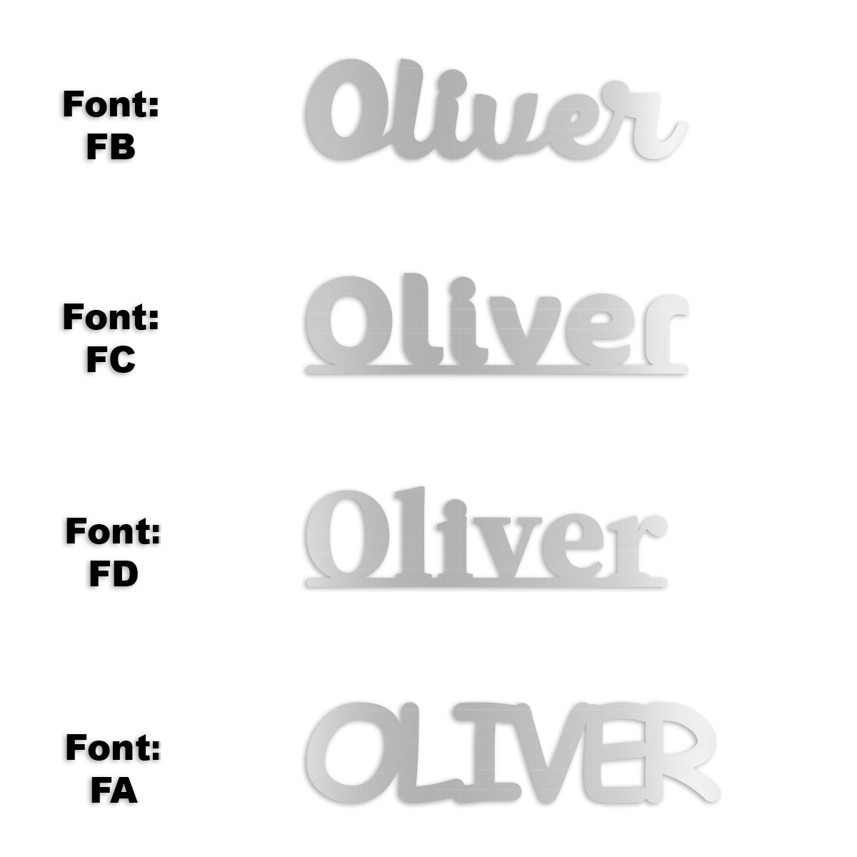 Custom-Fetti Boy - OLIVER Silver