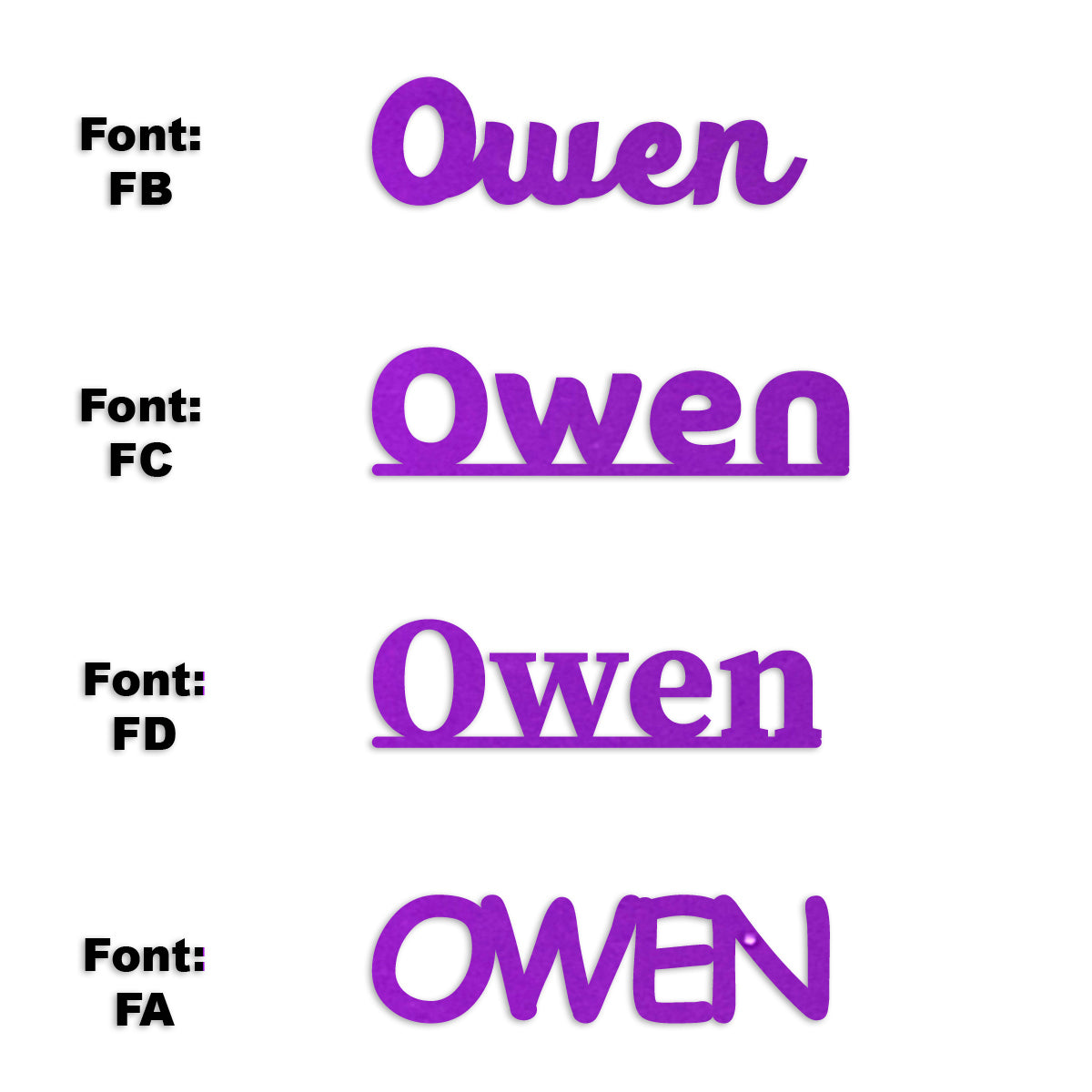 Custom-Fetti Boy - OWEN Purple