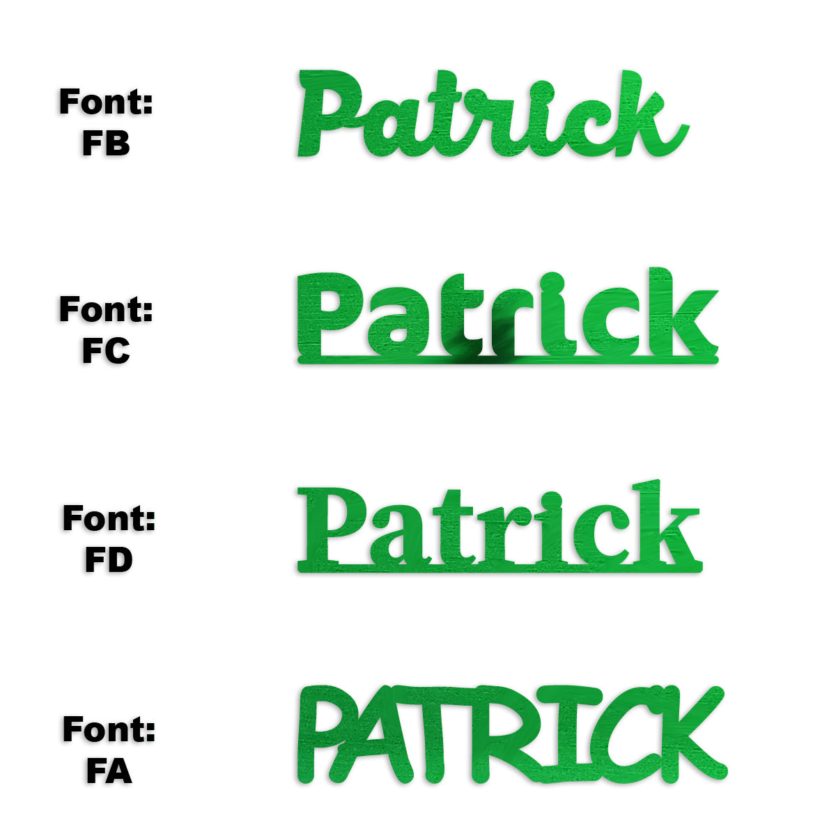 Custom-Fetti Boy - PATRICK Green