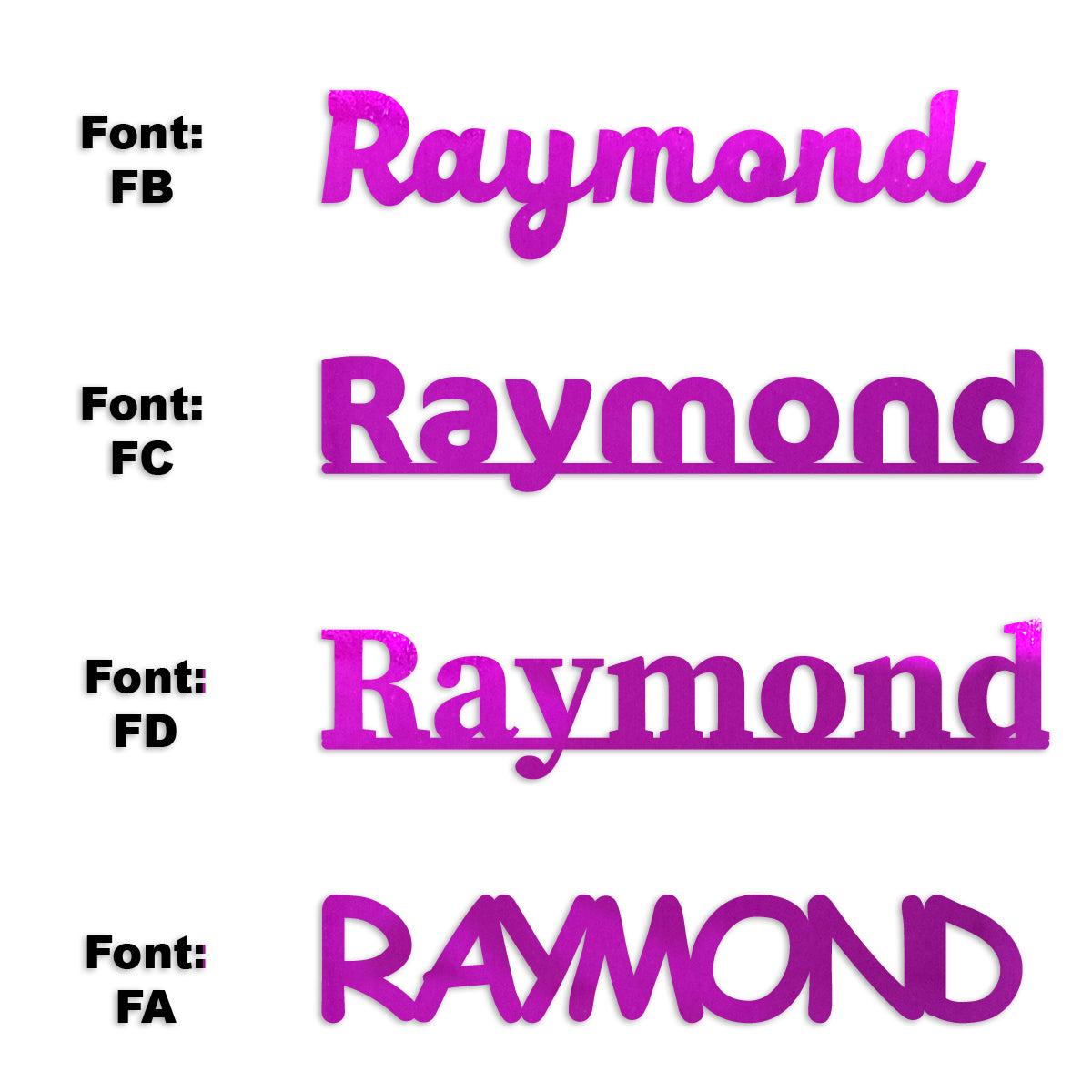 Custom-Fetti Boy - RAYMOND Fuchsia