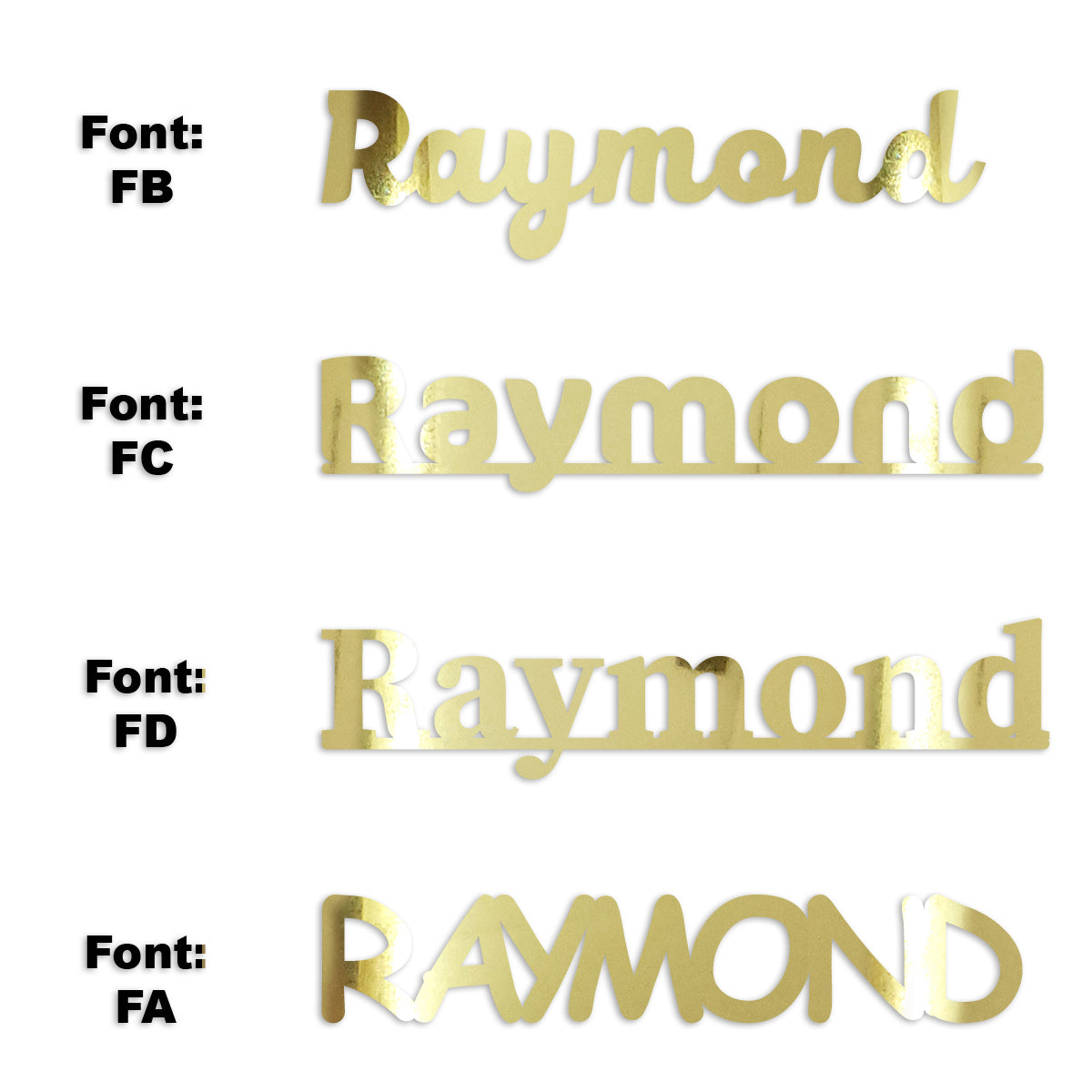 Custom-Fetti Boy - RAYMOND Gold