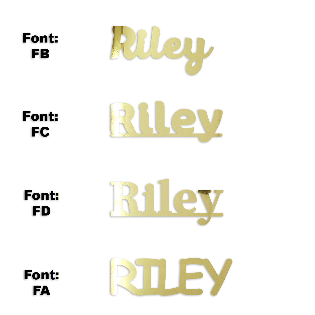 Custom-Fetti Boy - RILEY Gold