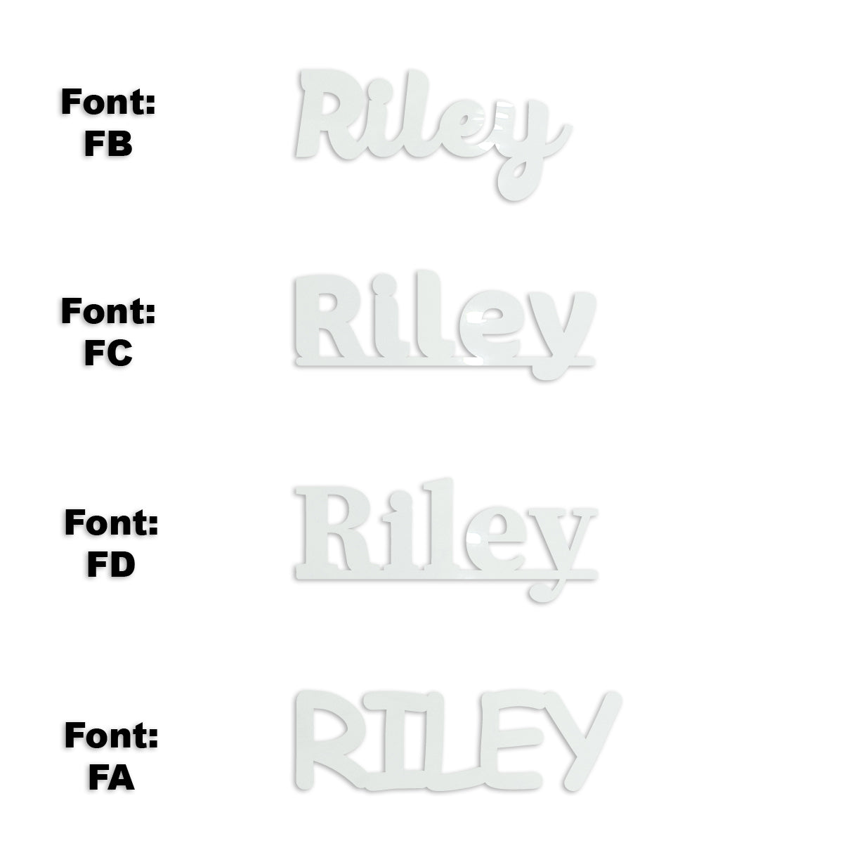 Custom-Fetti Boy - RILEY White