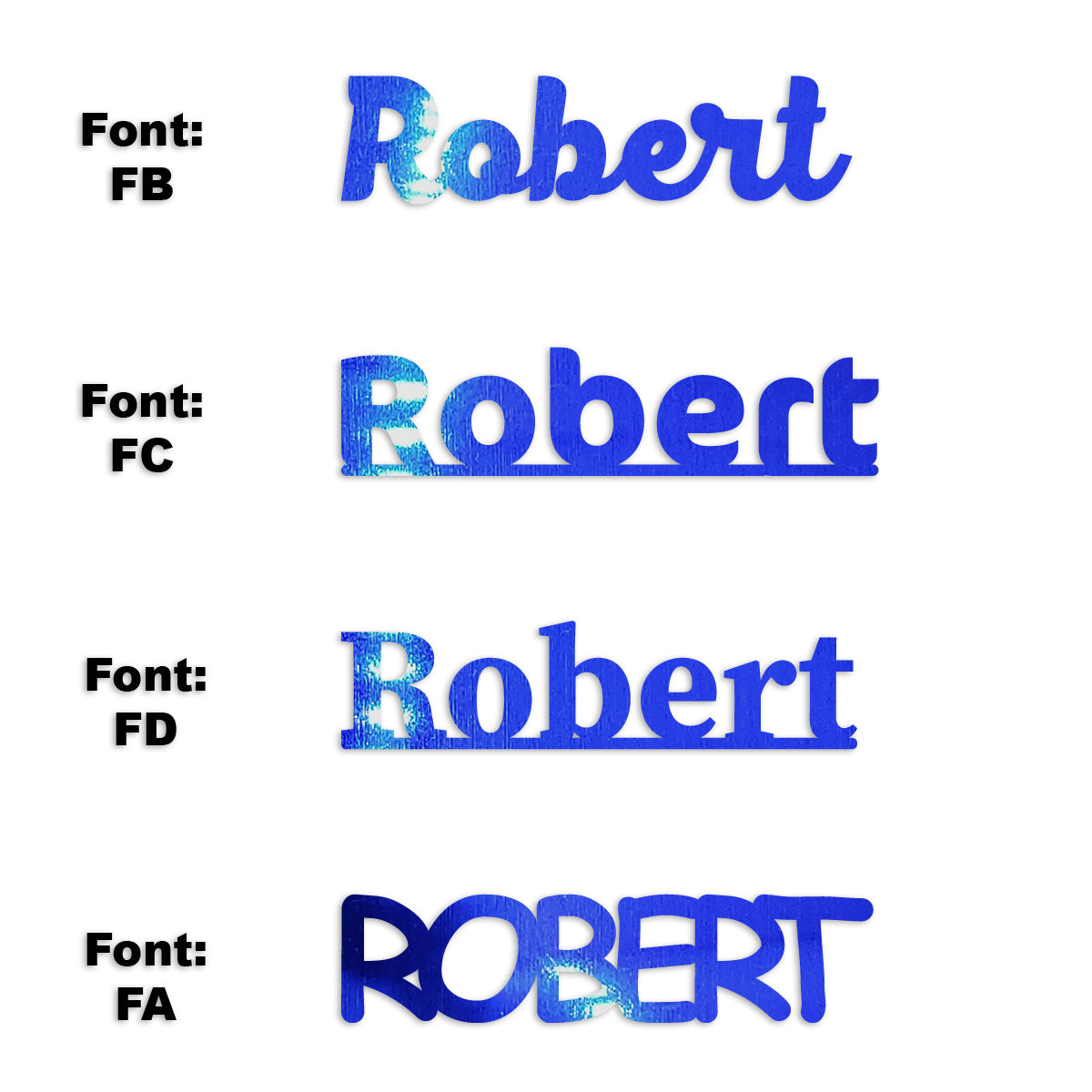 Custom-Fetti Boy - ROBERT Blue Royal