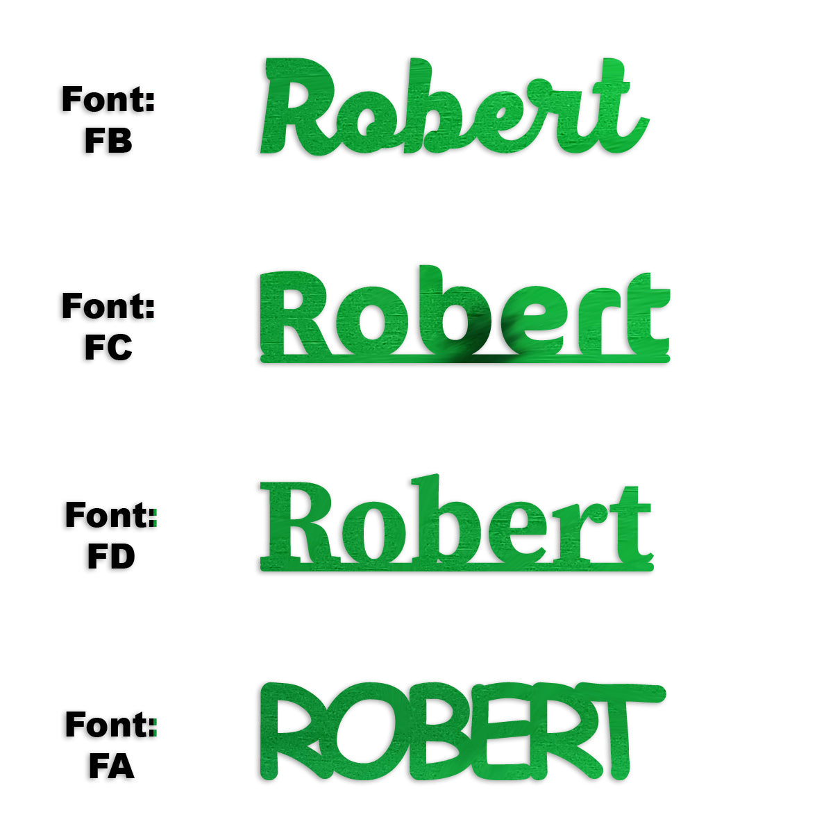 Custom-Fetti Boy - ROBERT Green