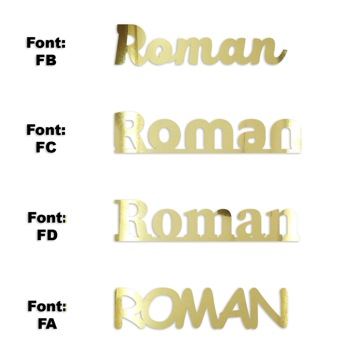 Custom-Fetti Boy - ROMAN Gold