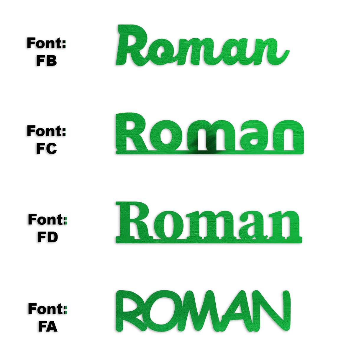 Custom-Fetti Boy - ROMAN Green