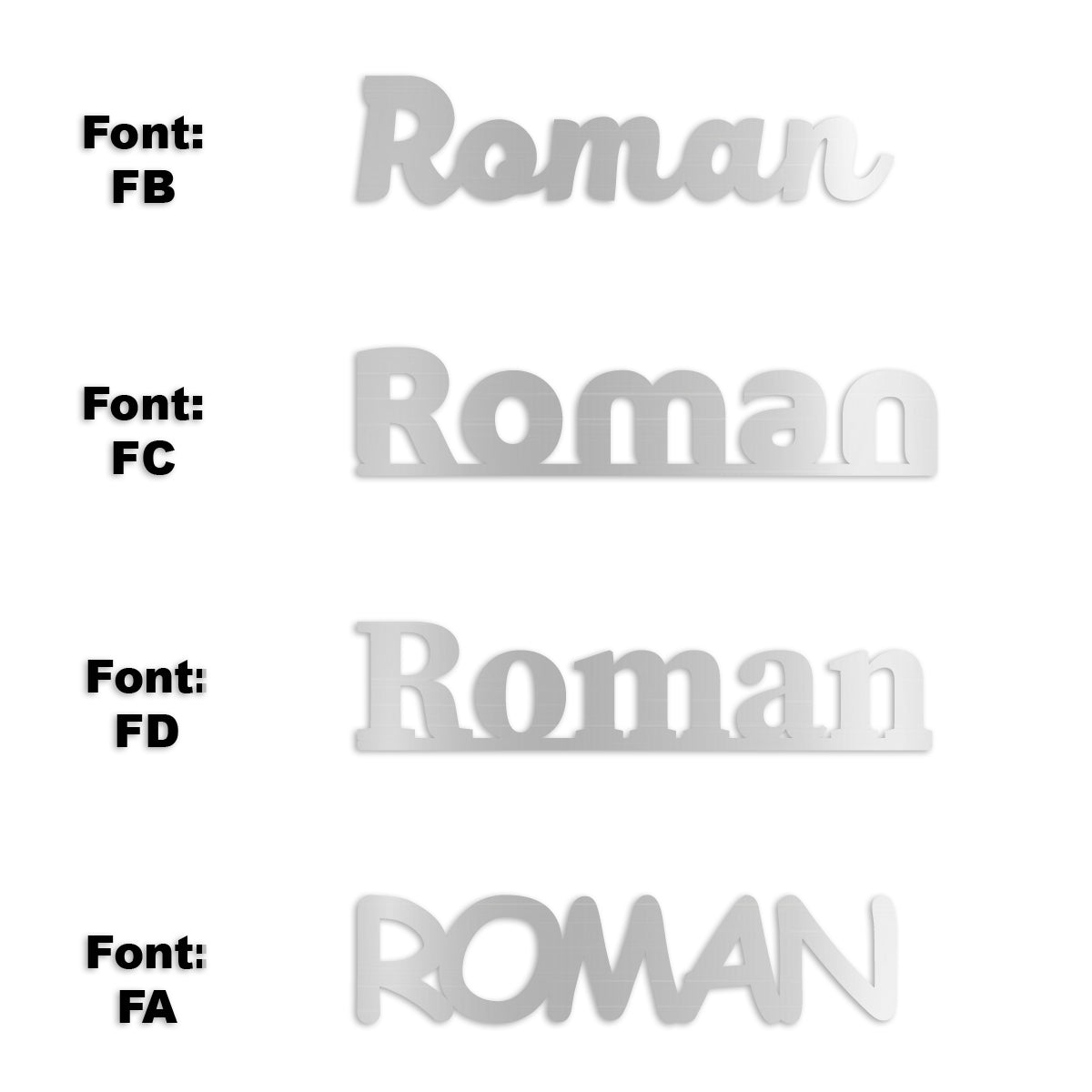 Custom-Fetti Boy - ROMAN Silver