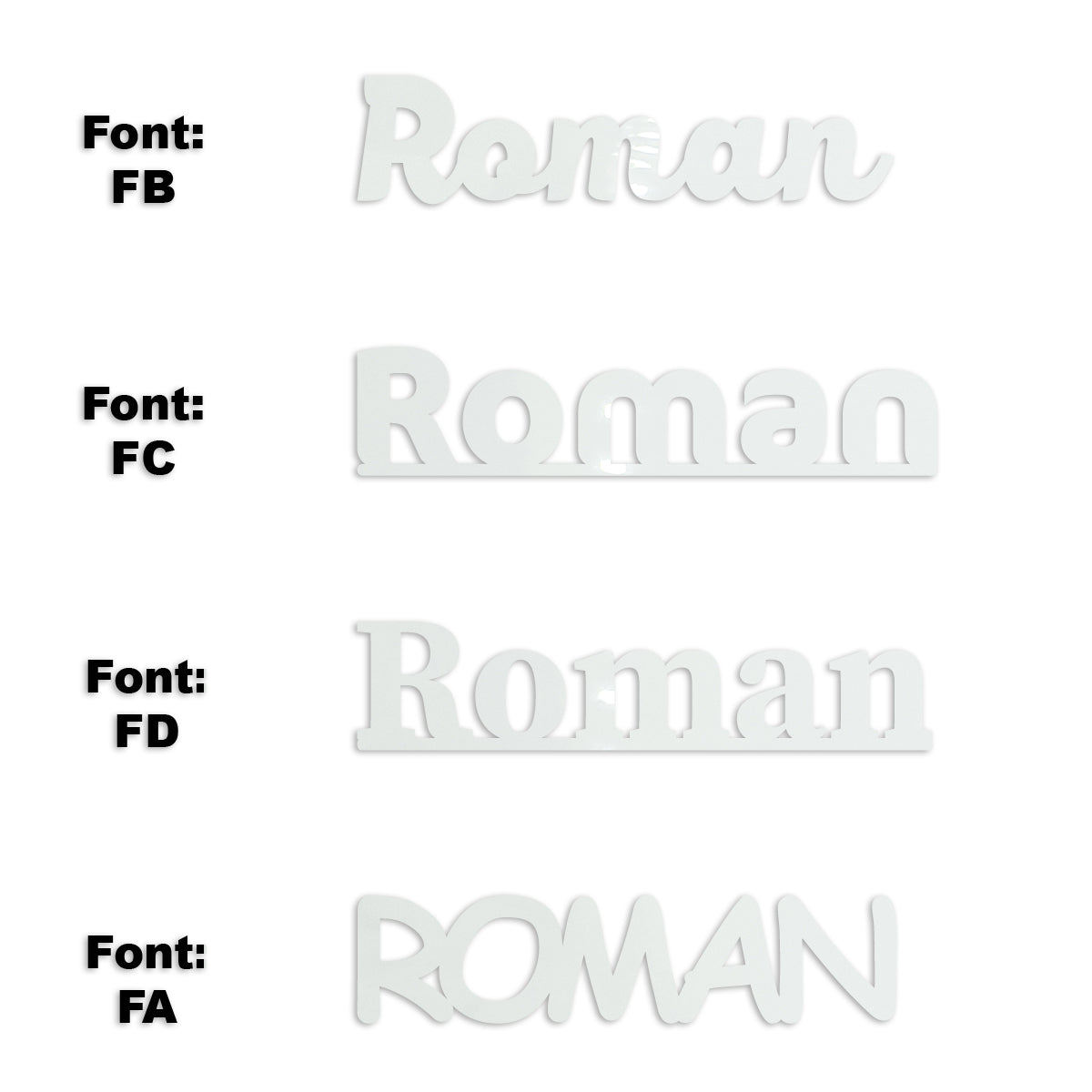 Custom-Fetti Boy - ROMAN White