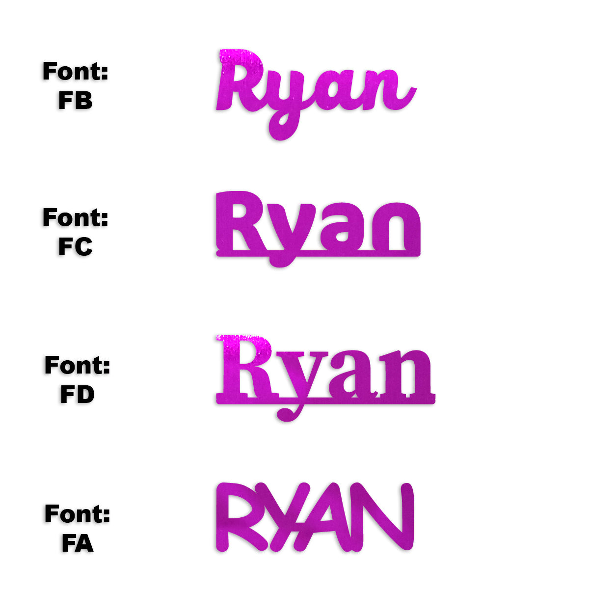 Custom-Fetti Boy - RYAN Fuchsia