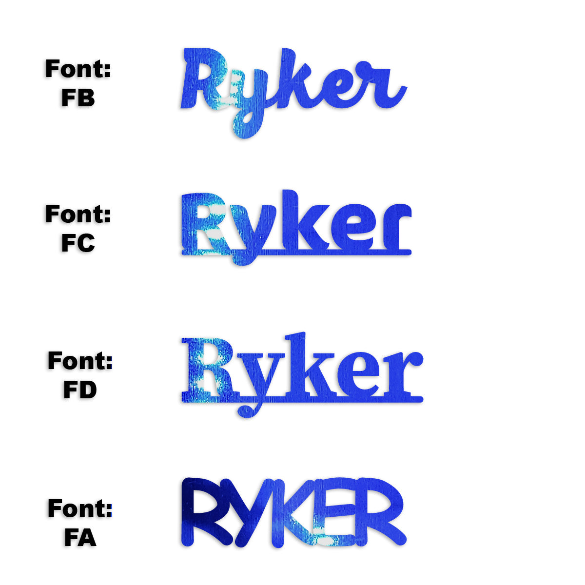 Custom-Fetti Boy - RYKER Blue Royal