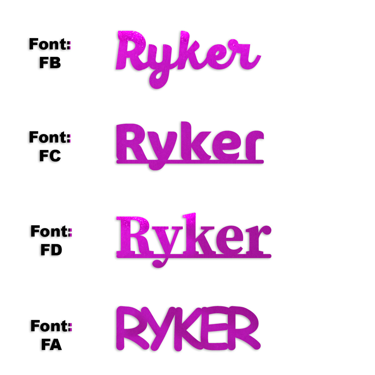 Custom-Fetti Boy - RYKER Fuchsia