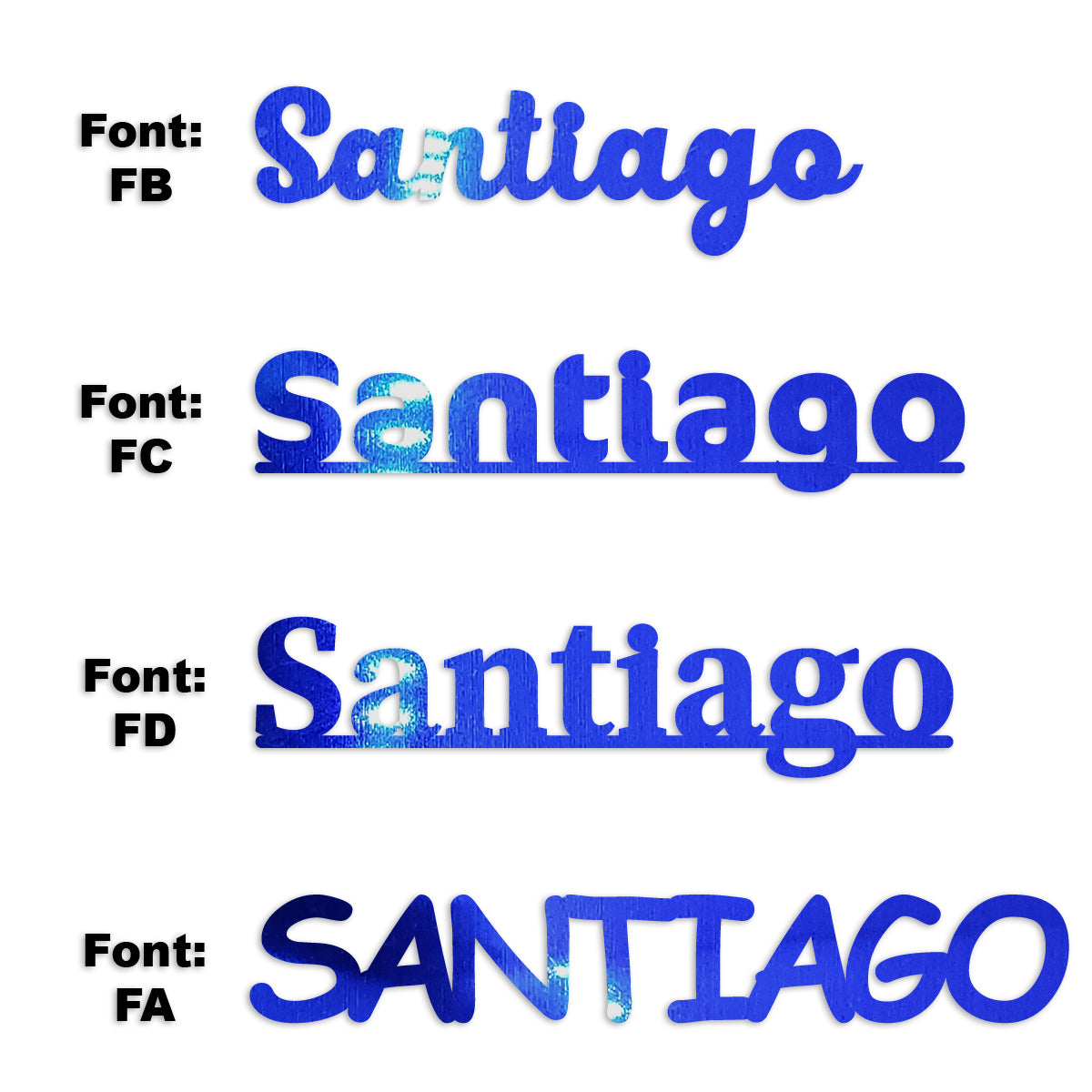 Custom-Fetti Boy - SANTIAGO Blue Royal