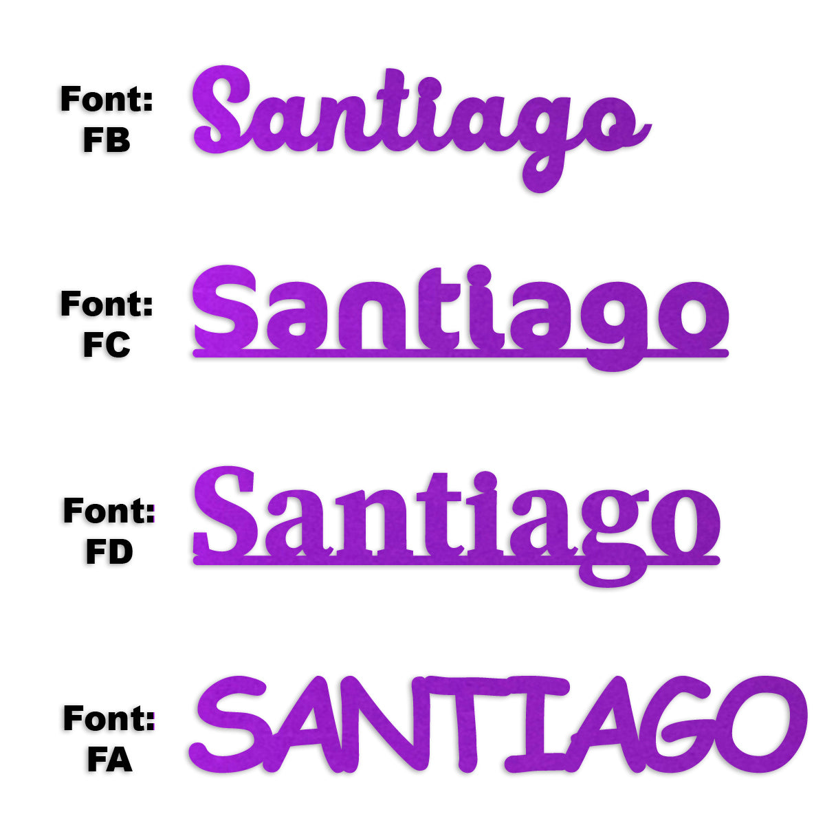 Custom-Fetti Boy - SANTIAGO Purple