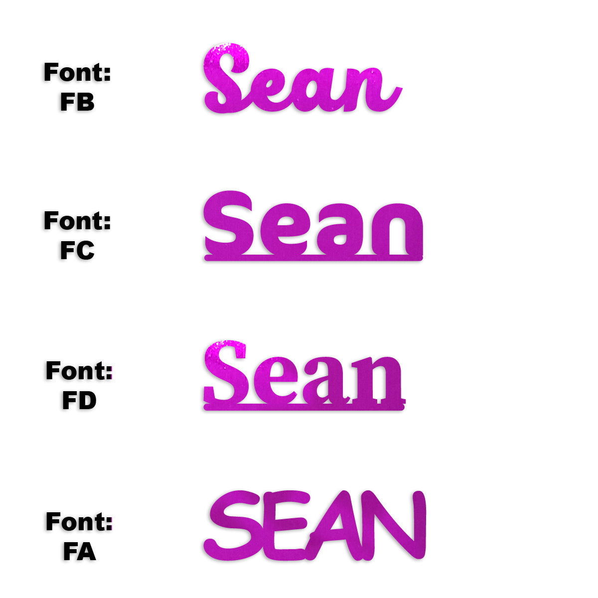 Custom-Fetti Boy - SEAN Fuchsia