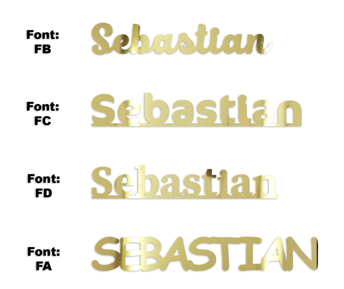 Custom-Fetti Boy - SEBASTIAN Gold