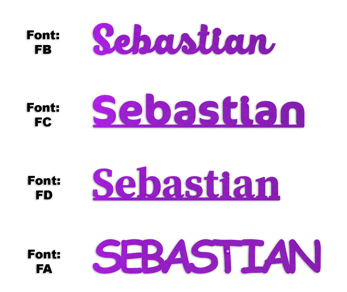 Custom-Fetti Boy - SEBASTIAN Purple