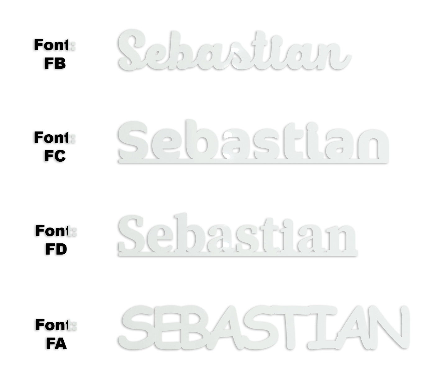 Custom-Fetti Boy - SEBASTIAN White