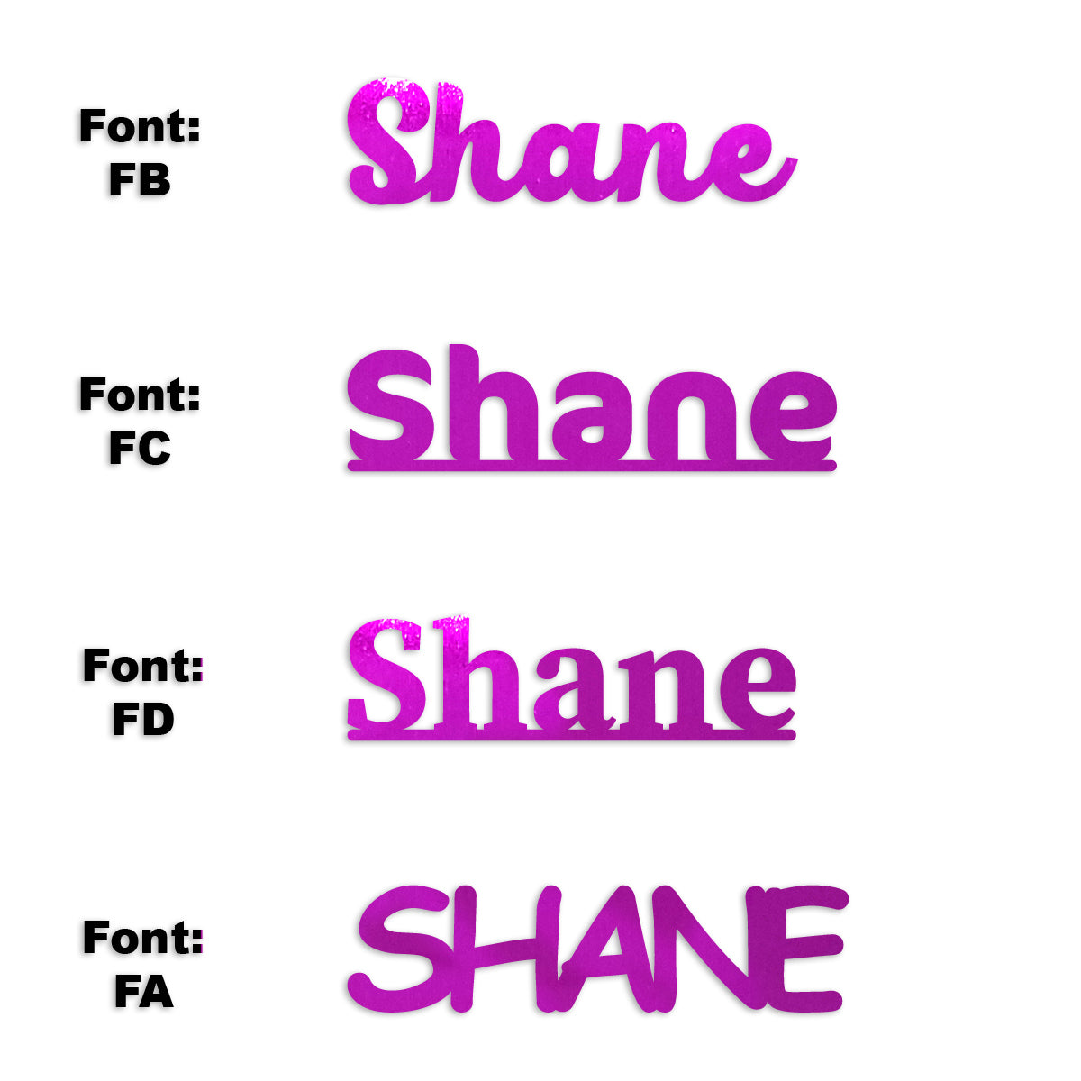 Custom-Fetti Boy - SHANE Fuchsia