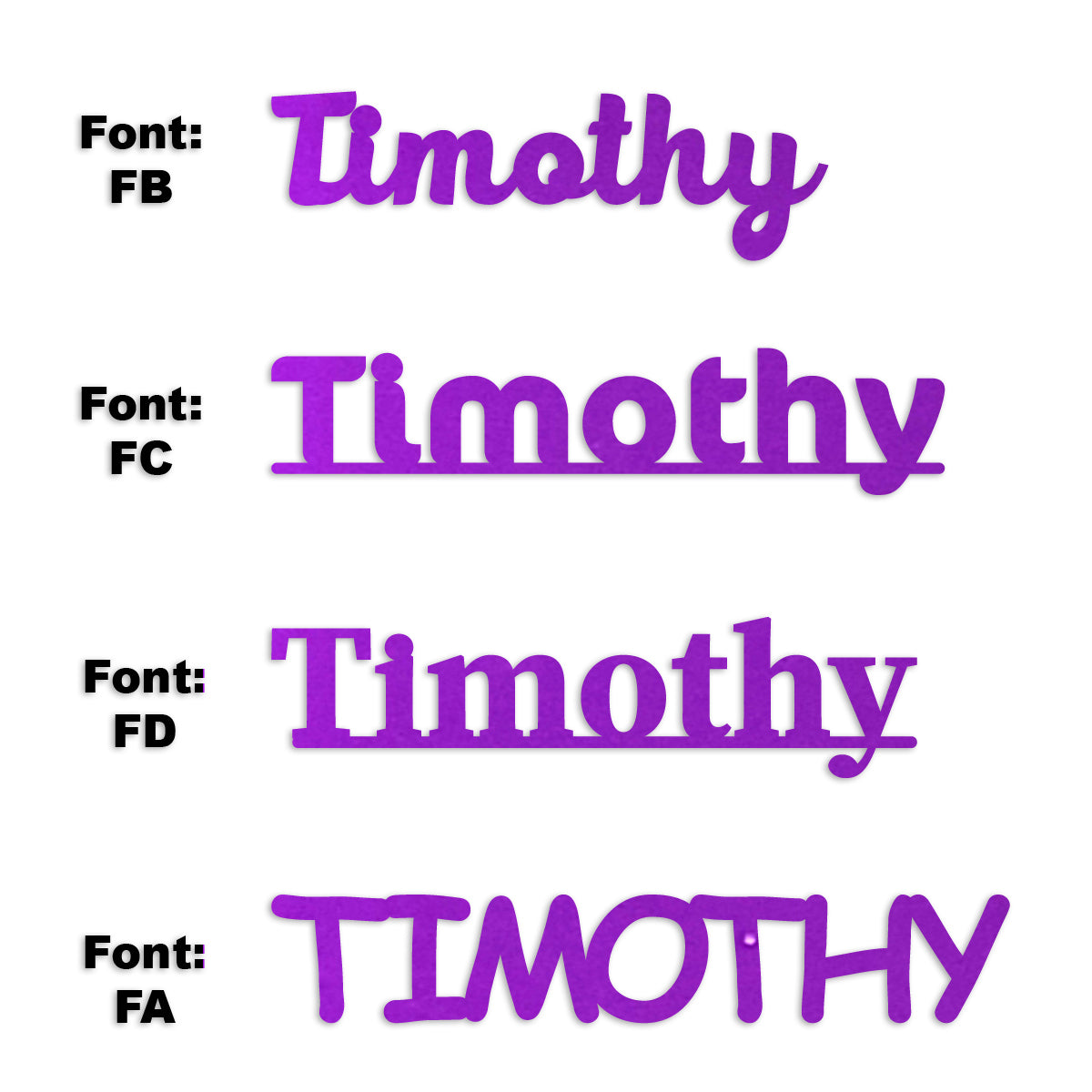 Custom-Fetti Boy - TIMOTHY Purple