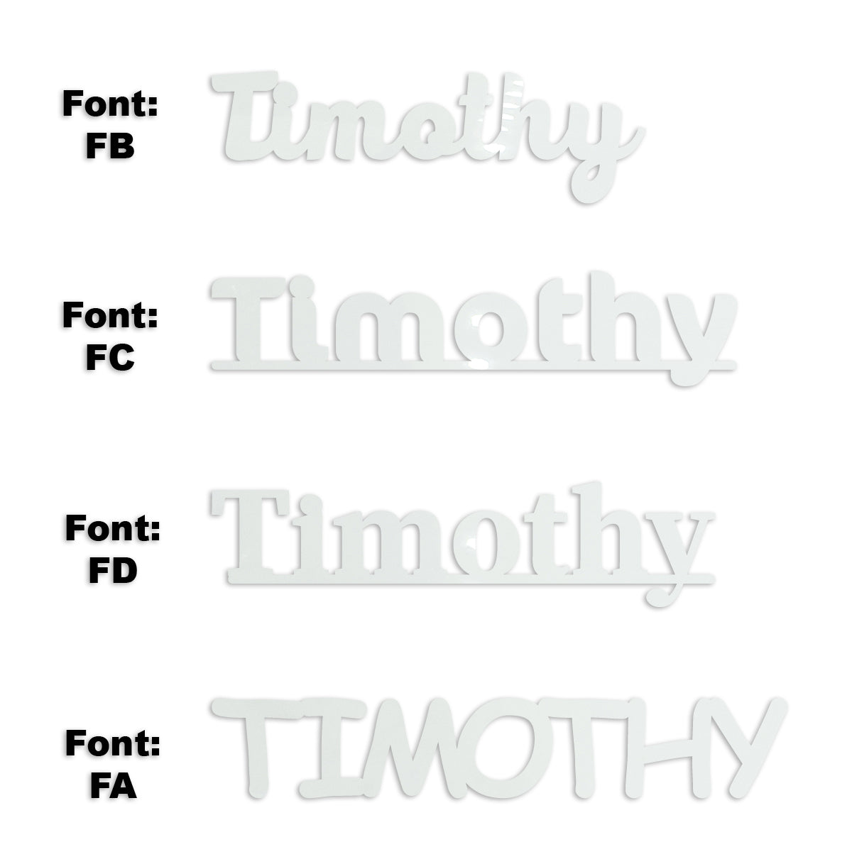 Custom-Fetti Boy - TIMOTHY White