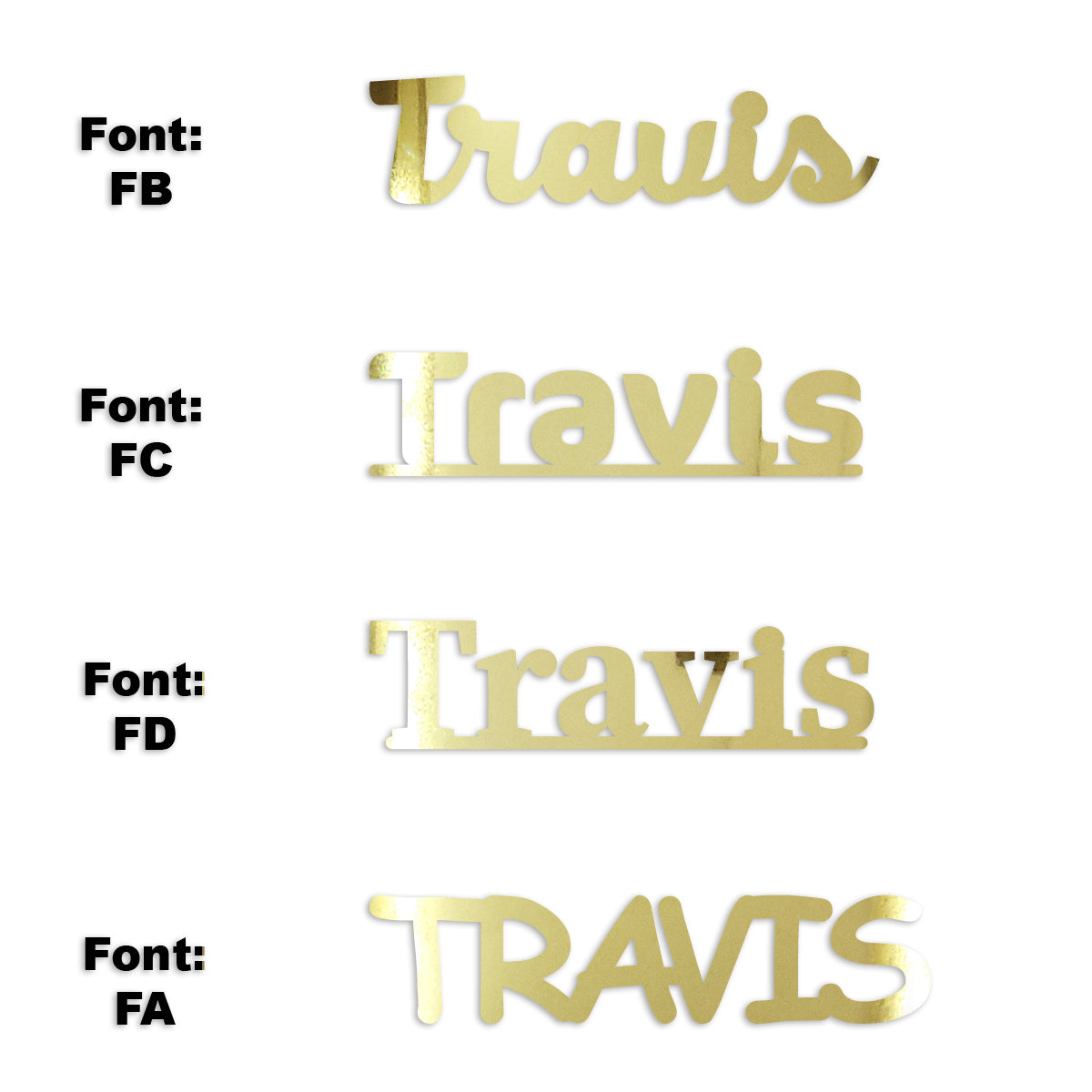 Custom-Fetti Boy - TRAVIS Gold