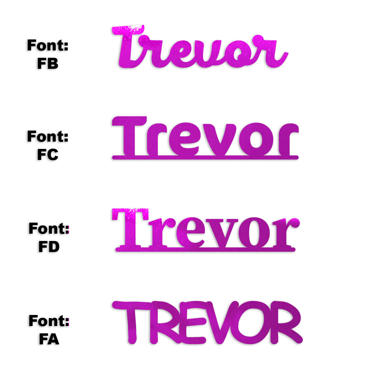 Custom-Fetti Boy - TREVOR Fuchsia