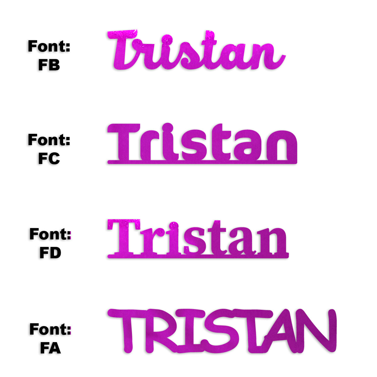 Custom-Fetti Boy - TRISTAN Fuchsia