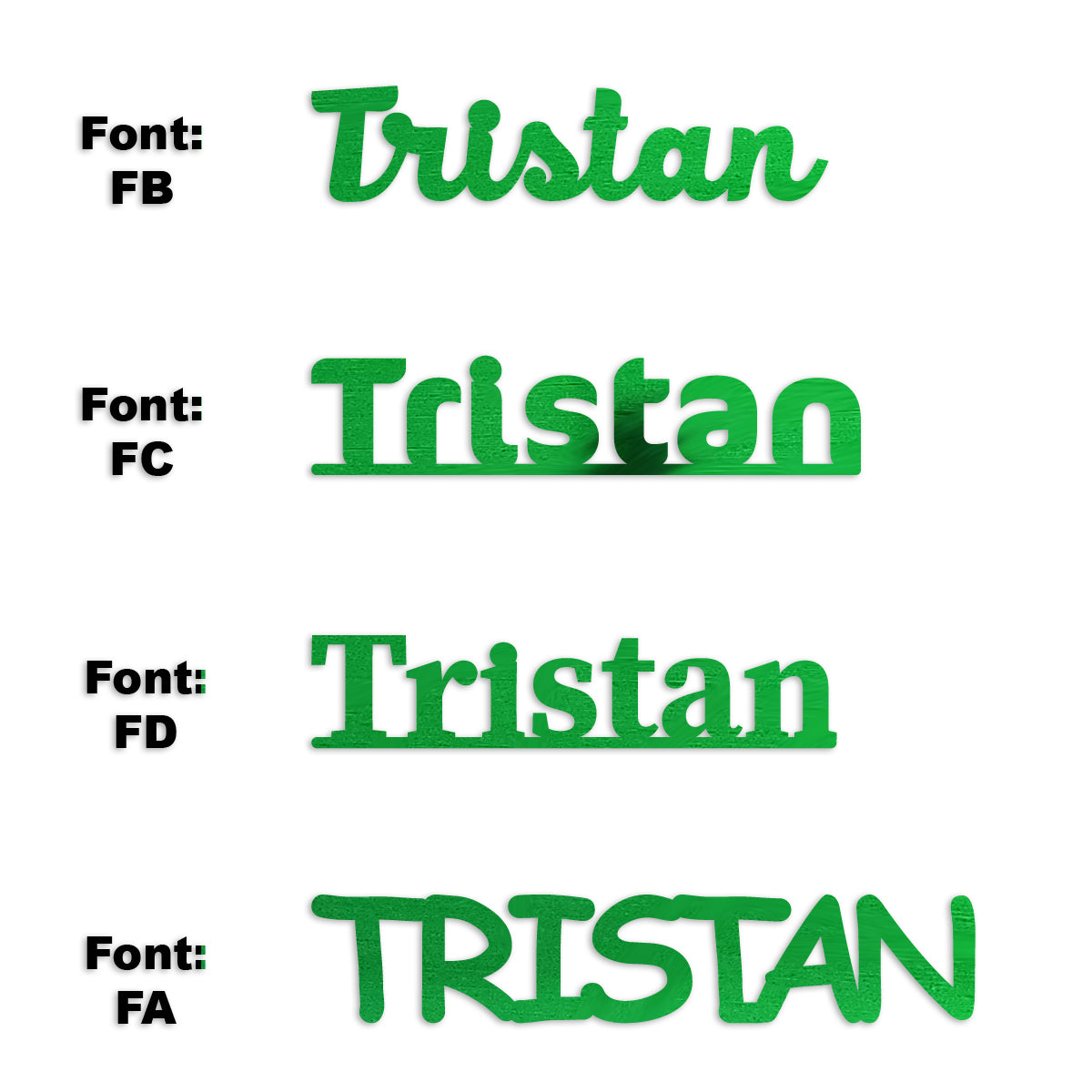 Custom-Fetti Boy - TRISTAN Green