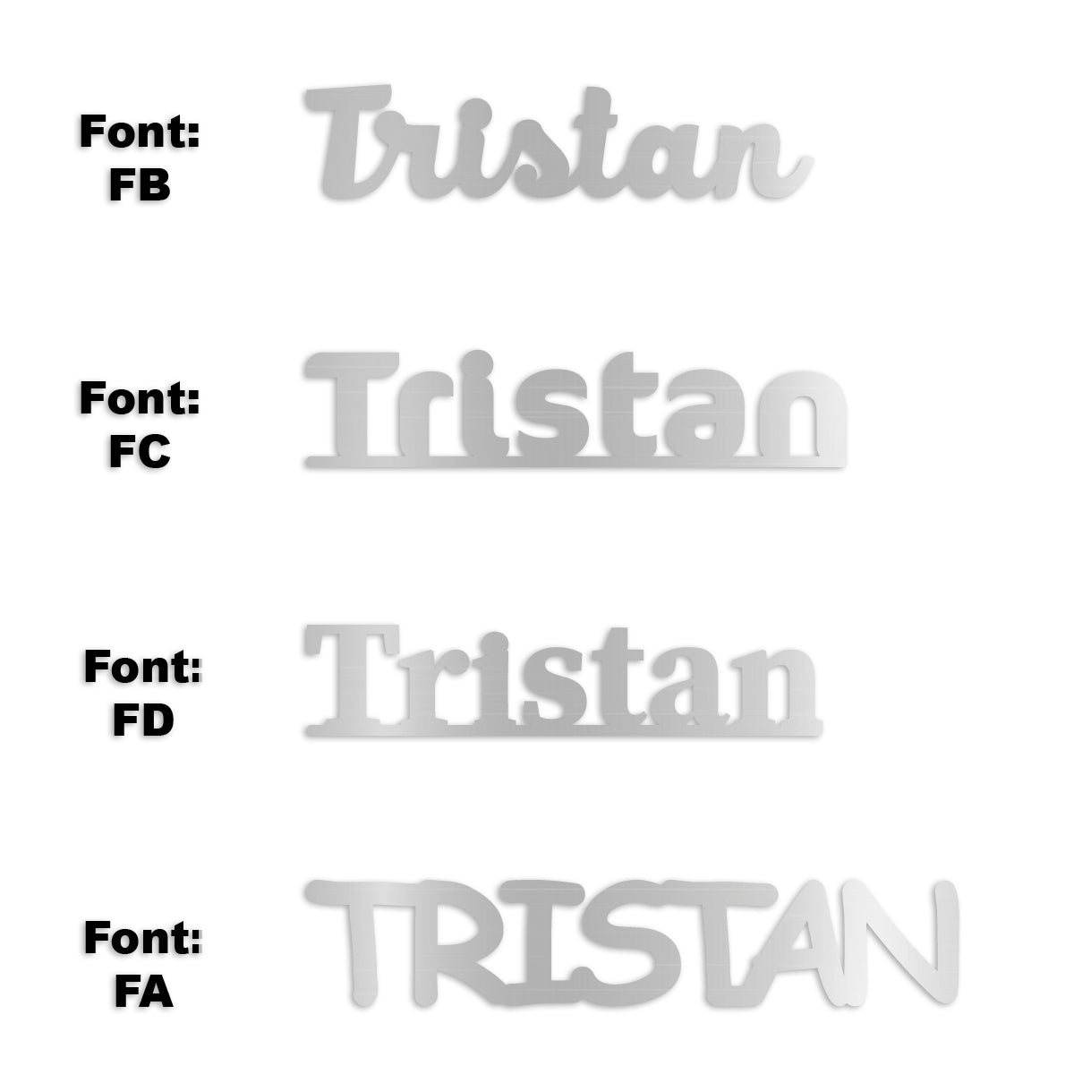 Custom-Fetti Boy - TRISTAN Silver