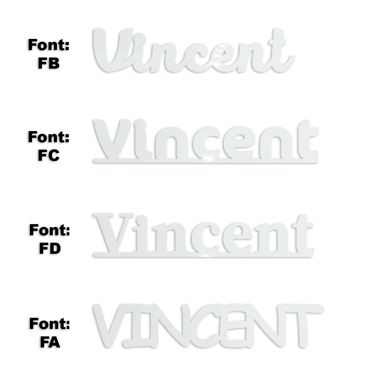 Custom-Fetti Boy - VINCENT White