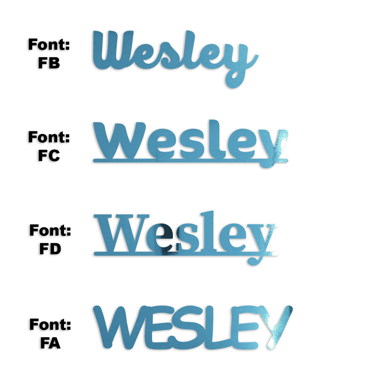 Custom-Fetti Boy - WESLEY Blue Sky