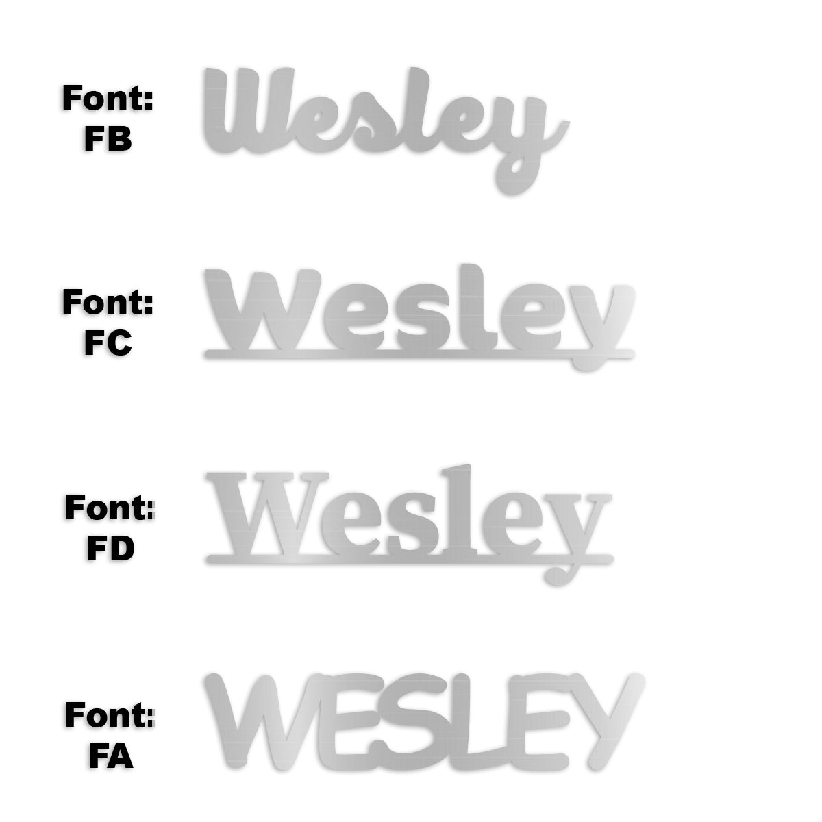 Custom-Fetti Boy - WESLEY Silver