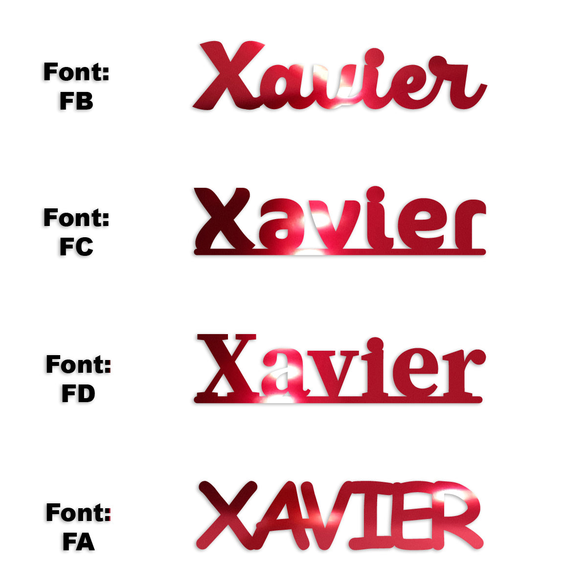 Custom-Fetti Boy - XAVIER Red