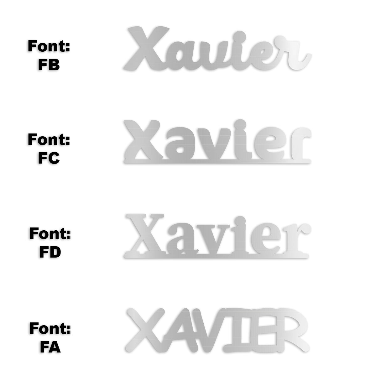 Custom-Fetti Boy - XAVIER Silver