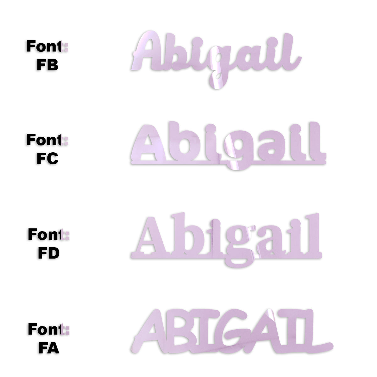 Custom-Fetti Girl - ABIGAIL Pink